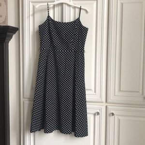 Retro polka dot dress!